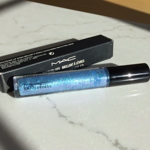 MAC *LIMITED EDITION* RARE COMET BLUE DAZZLEGLASS